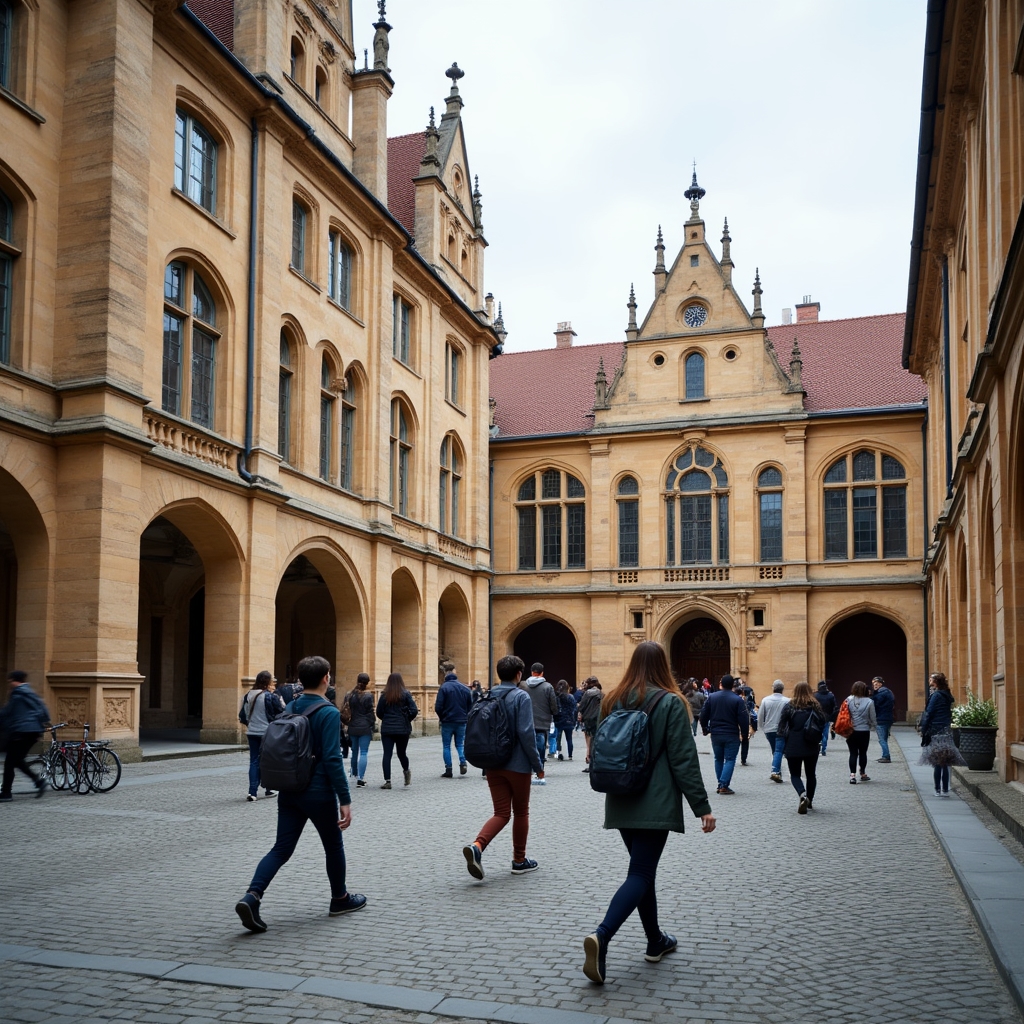 University campus area in Krakow with student foot traffic and vending machine placement opportunity